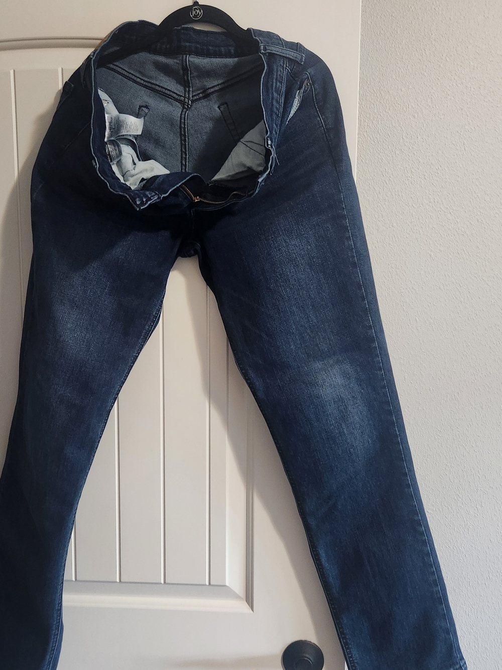 Levi's Slim Straight Jeans in Dark Blue Wash